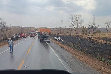 Vítimas de acidente na BR-364